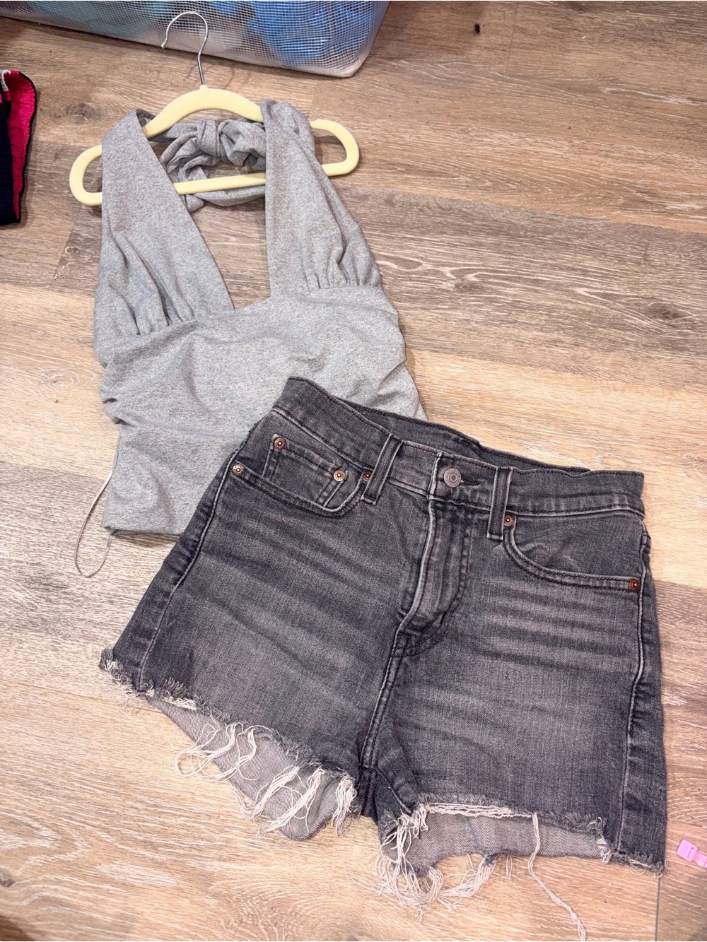 NWT SOFT heather gray Halter - Women's Tank y2k summer top